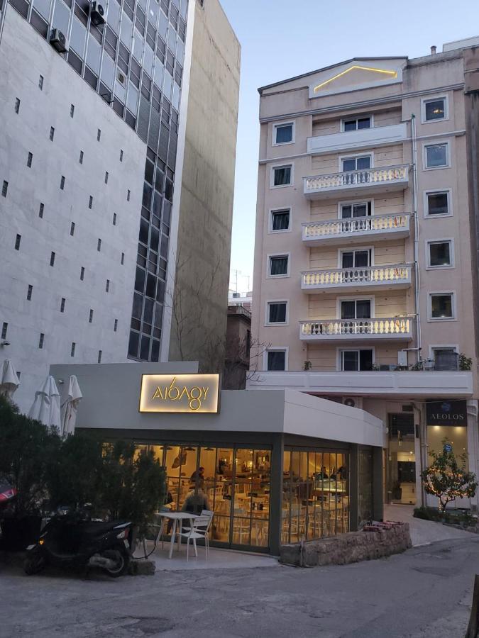 Aeolos Luxury Suites Athen Exterior foto